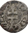 1213 - 1276 Denier Kingdom of Aragon James I Spain Coin Silver