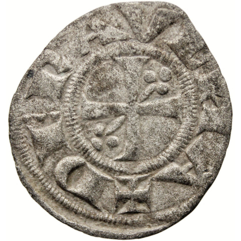 1232 - 1400 Denaro Archbishopric of Ravenna States Italy Coin Silver