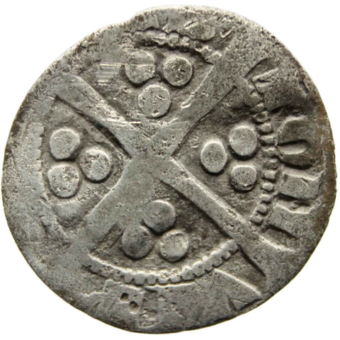 1279 - 1307 England Half Penny Edward I Coin Silver London Mint