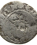 1279 - 1307 England Half Penny Edward I Coin Silver London Mint