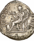 128 AD Roman Empire Coin Hadrian Denarius Silver Annona