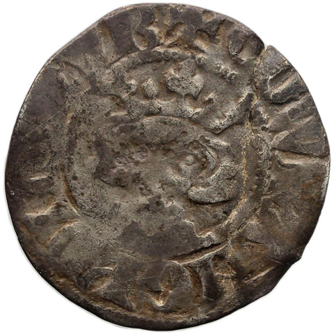 1282 - 1289 Edward I 1 Penny London Mint Class 4b Silver England Coin Sterling type