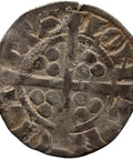 1282 - 1289 Edward I 1 Penny London Mint Class 4b Silver England Coin Sterling type
