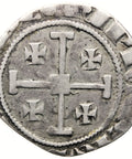 1324 - 1359 Kingdom of Cyprus 1 Gros Coin Crusader Hugh IV Silver