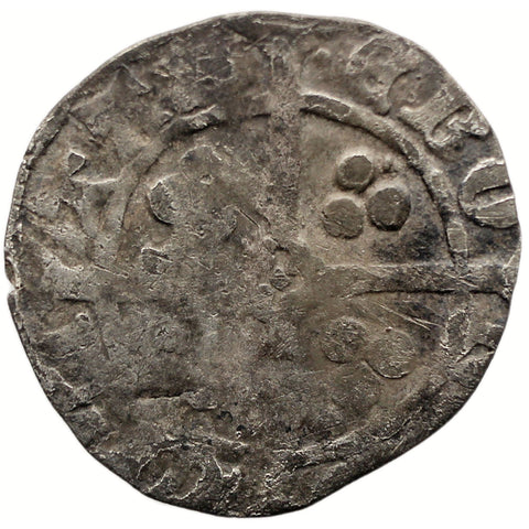 1352 - 1373 Edward III Penny England Coin Silver York Mint