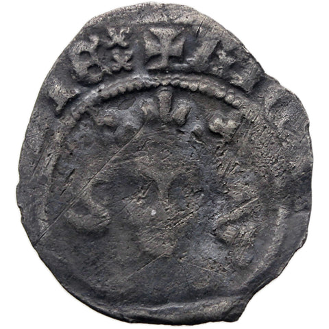 1377 - 1399 1 Penny Richard II Coin England Silver