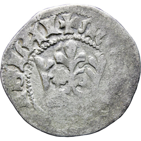 1386 - 1434 Władysław Jagiełło półgrosz crown Half Groschen Ladislaus Jagiello Poland Coin