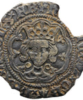1422 - 1430 Henry VI Half Groat Calais Mint Annulet issue England Coin Silver