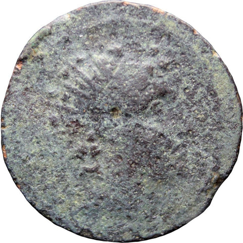 144 - 142 BC Ancient Greek Antiochus VI Dionysus Hellenistic Seleucid Kingdom AE Coin