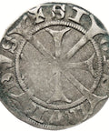 1460 - 1490 1 Kreuzer Tyrol Austria Coin Sigismund Silver