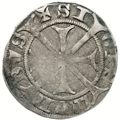 1460 - 1490 1 Kreuzer Tyrol Austria Coin Sigismund Silver