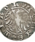 1460 - 1490 1 Kreuzer Tyrol Austria Coin Sigismund Silver