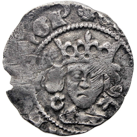 1471 - 1483 Edward IV Penny Coin England Silver 2nd reign; York mint G and Key