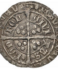 1493 - 1495 Henry VII Groat England Coin Silver Facing Bust issue, class III b, mm. escallop
