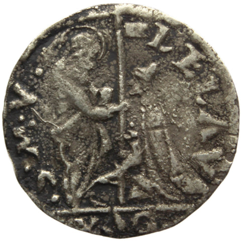 1501 - 1521 Soldino Venice Leonardo Lauredan Italian States Hammered Silver Coin