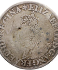 1560 - 1561 Shilling Elizabeth I England Coin Milled Issue Silver