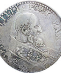 1566 - 1572 One Bianco Pius V Papal States Bologna Coin
