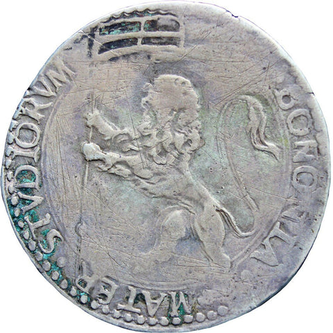 1566 - 1572 One Bianco Pius V Papal States Bologna Coin