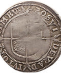 1582 Sixpence Elizabeth I Coin Silver England Sword Mintmark Sword 5th issue
