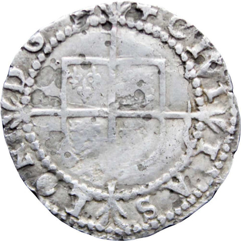 1601 – 1602 1 Penny Elizabeth I 7th issue England Silver Coin