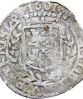 1601 Netherlands West Friesland 6 Stuivers Roosschelling Hammered Silver Coin
