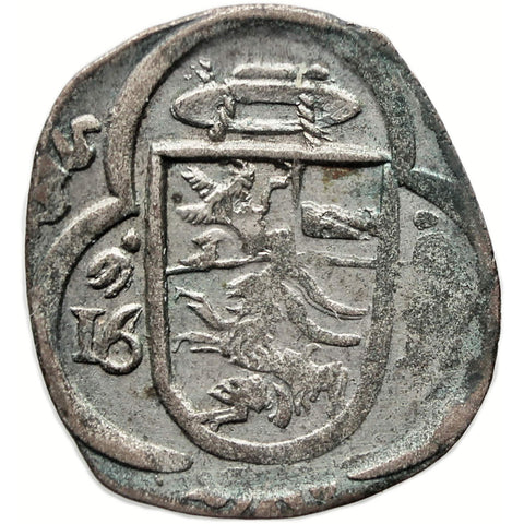 1612 - 1619 Zweier Bishopric of Salzburg Austria Coin Markus Sittikus von Hohenems