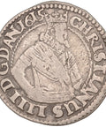 1615 1 mark Denmark Norway Coin Christian IV Silver Copenhagen Mint