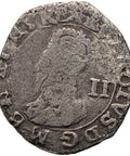 1634 - 1635 Half Groat Charles I Coin England Silver Mintmark Bell