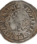 1634 - 1635 Half Groat Charles I of England Coin Hammered Silver Mintmark Bell