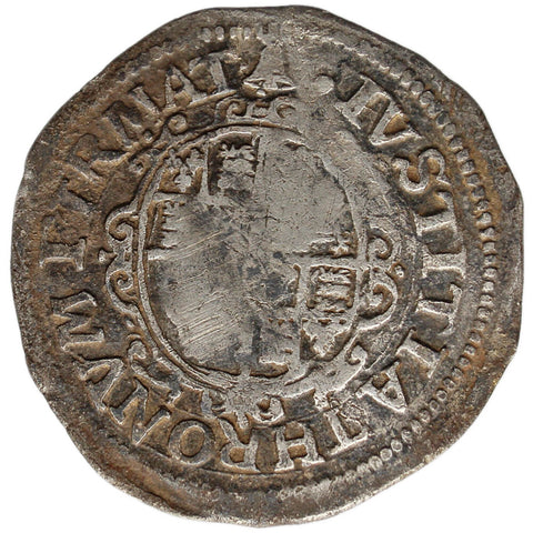 1634 - 1635 Half Groat Charles I of England Coin Hammered Silver Mintmark Bell