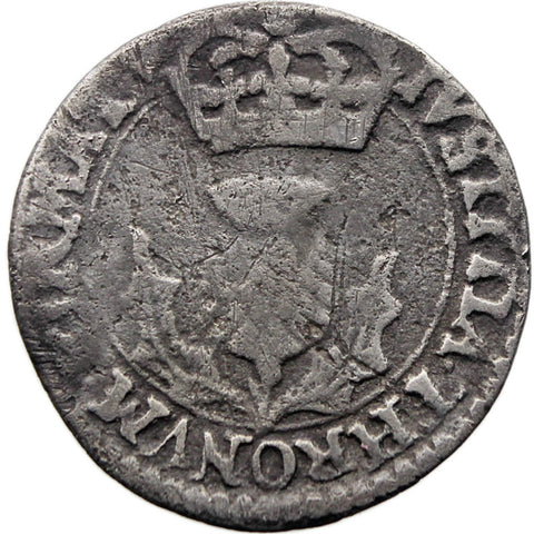 1637 - 1638 20 Pence Charles I Coin Scotland Silver 3rd Coinage, 1st Issue