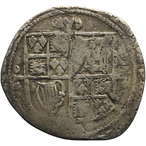 1639 – 1643 Shilling Charles I of England Coin Hammered Silver Group F, 6th bust Briot's