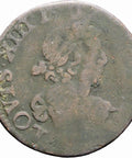 1639 Double Tournois 2 Deniers Louis XIII France Coin