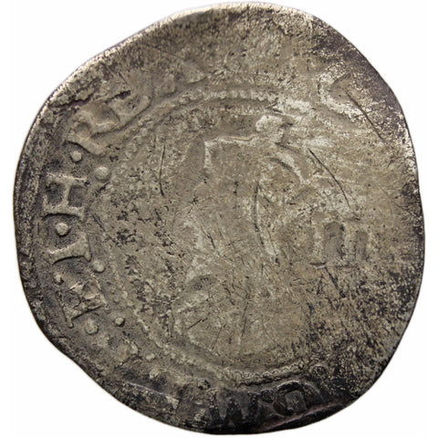 1645 - 1646 Half Groat Charles I of England Coin Silver Sun Mint
