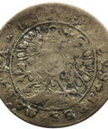1658 4 Kreuzer 1 Batzen Swiss cantons City of Schaffhausen Coin