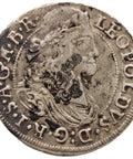 1680 3 Kreuzer Austria – Habsburg Coin Leopold I Silver Hall Mint