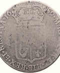 1689 Half Crown William and Mary UK Coin Silver