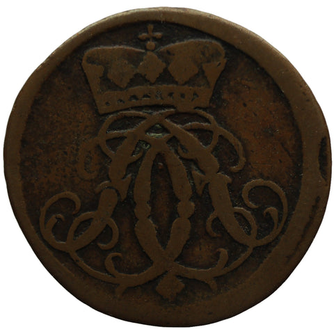 1703 3 Pfennige Friedrich Christian Bishopric of Münster Coin German