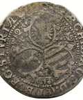 1706 - 1711 IA 3 Kreuzer Austria Graz Coin Joseph I Silver