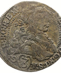 1706 - 1711 IA 3 Kreuzer Austria Graz Coin Joseph I Silver