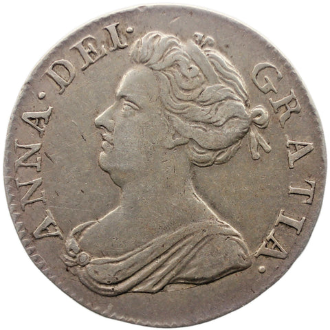 1706 4 Pence Anne Coin Maundy Coinage UK Silver