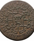 1706 6 Pfennig Bishopric of Paderborn Germany Coin Franz Arnold von Metternich no M in PYRM