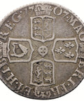 1707 Sixpence Queen Anne Silver Coin UK