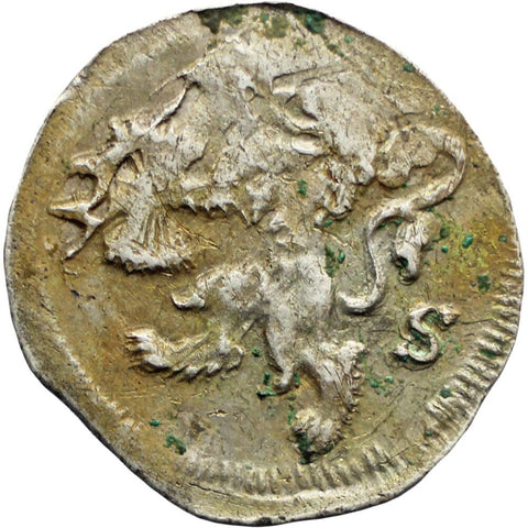 1708 2 Stuivers Friesland Dutch Republic Netherlands Silver Coin