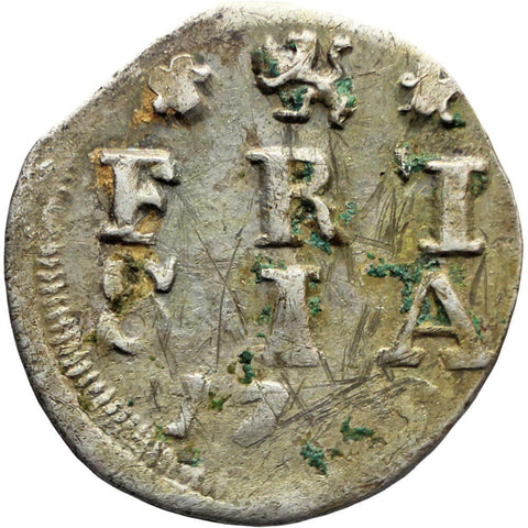 1708 2 Stuivers Friesland Dutch Republic Netherlands Silver Coin
