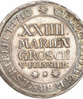 1710 24 Mariengroschen Brunswick - Lüneburg - Calenberg - Hannover 2/3 Thaler German Coin Silver