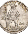 1710 24 Mariengroschen Brunswick - Lüneburg - Calenberg - Hannover 2/3 Thaler German Coin Silver