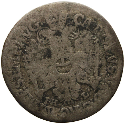 1727 IHL1 Doppelschilling City of Hamburg German States Silver Coin