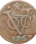 1767 Duit Netherlands East Indies Coin