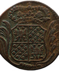 1770 Duit Dutch Groningen and the Ommelanden Coin Netherlands